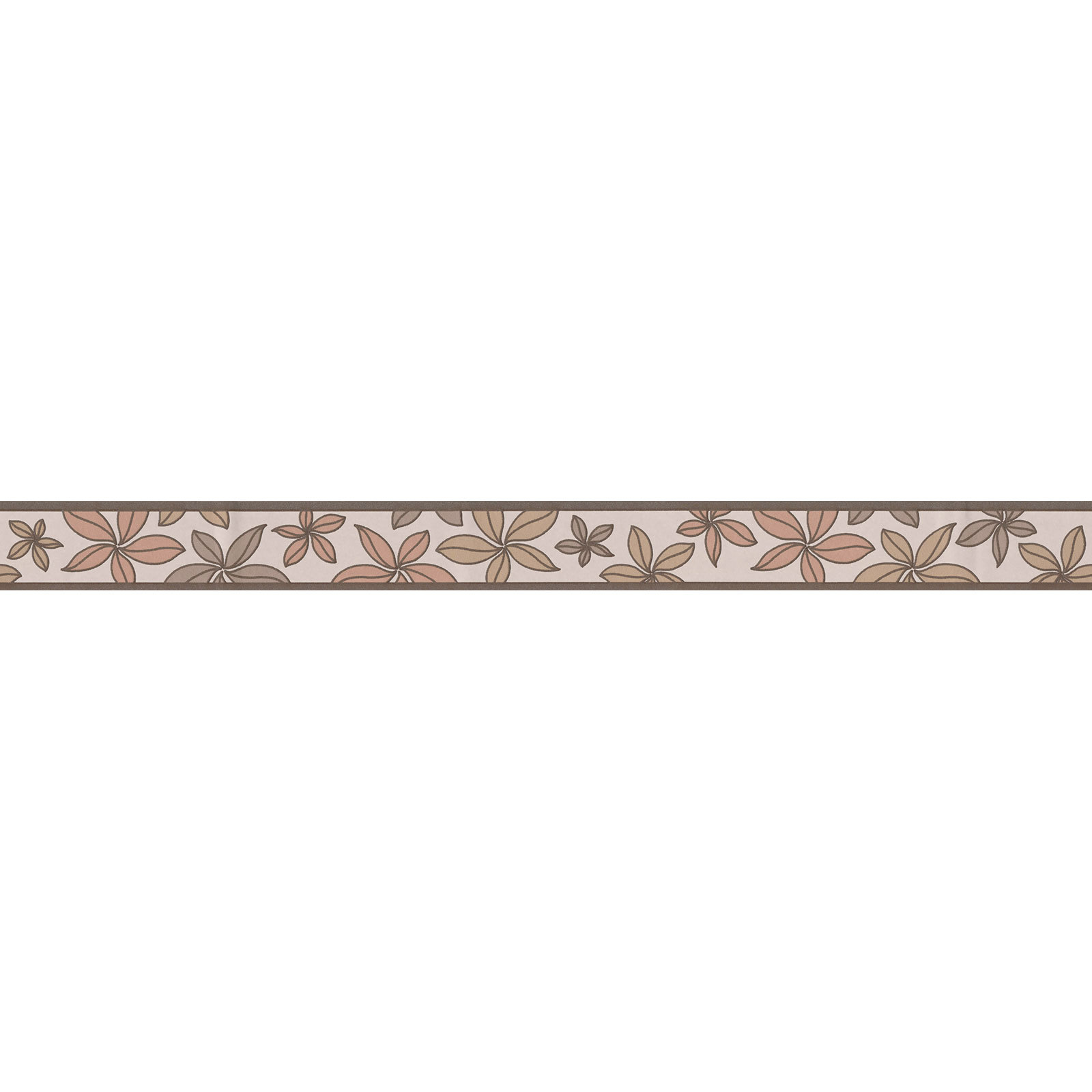 Papier-Borte ONLY BORDERS 10 - braun - 5 Meter