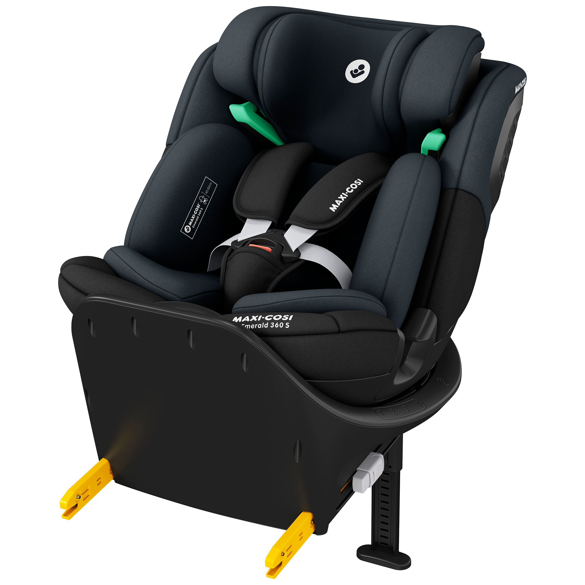 Maxi-Cosi Emerald 360 S i-Size zwart - i-size autostoelen - Prénatal