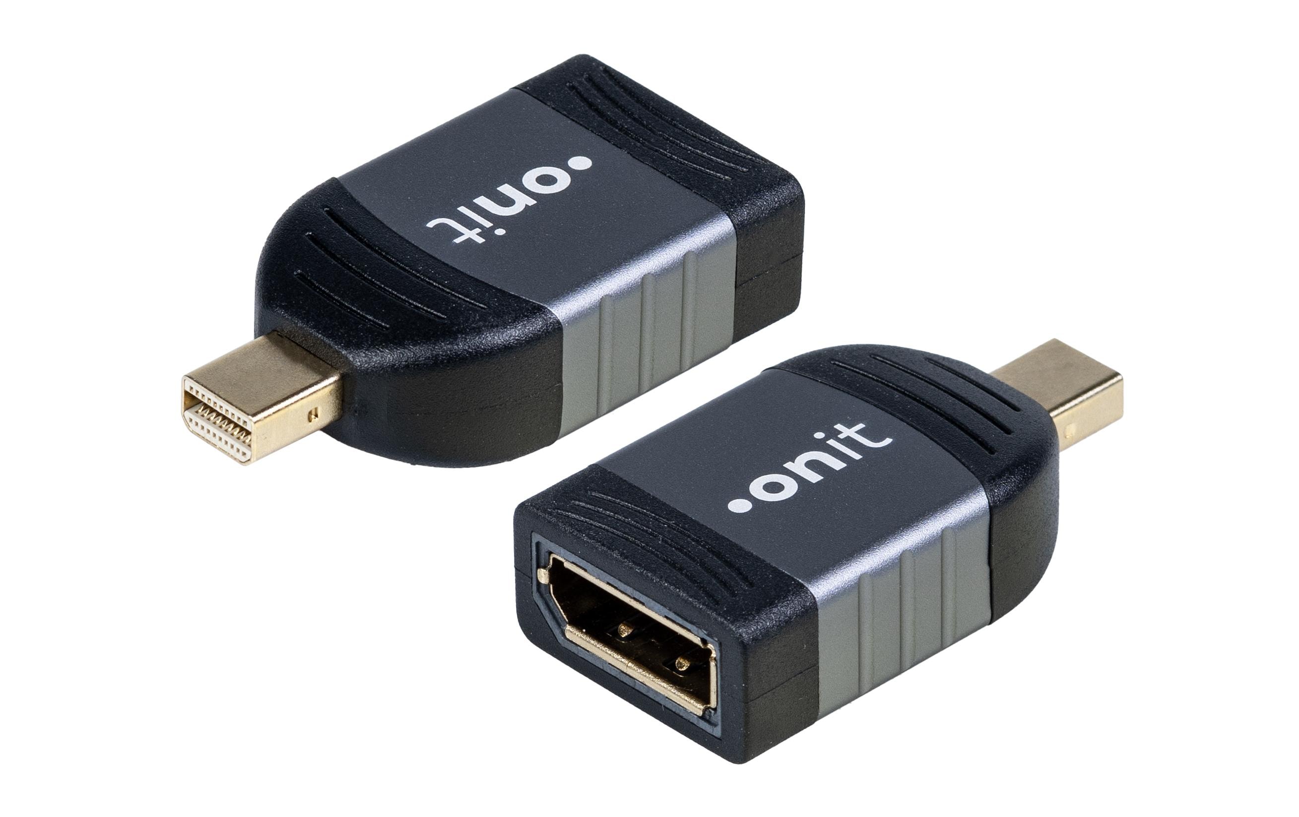 Adapter Mini-DisplayPort - DisplayPort, 1 StückVideoadapter Mini-DP auf DP