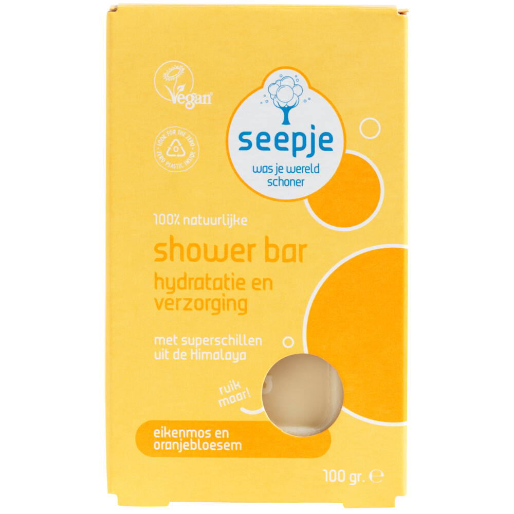 Seepje Eikenmos en Neroli Shower Bar100 gr