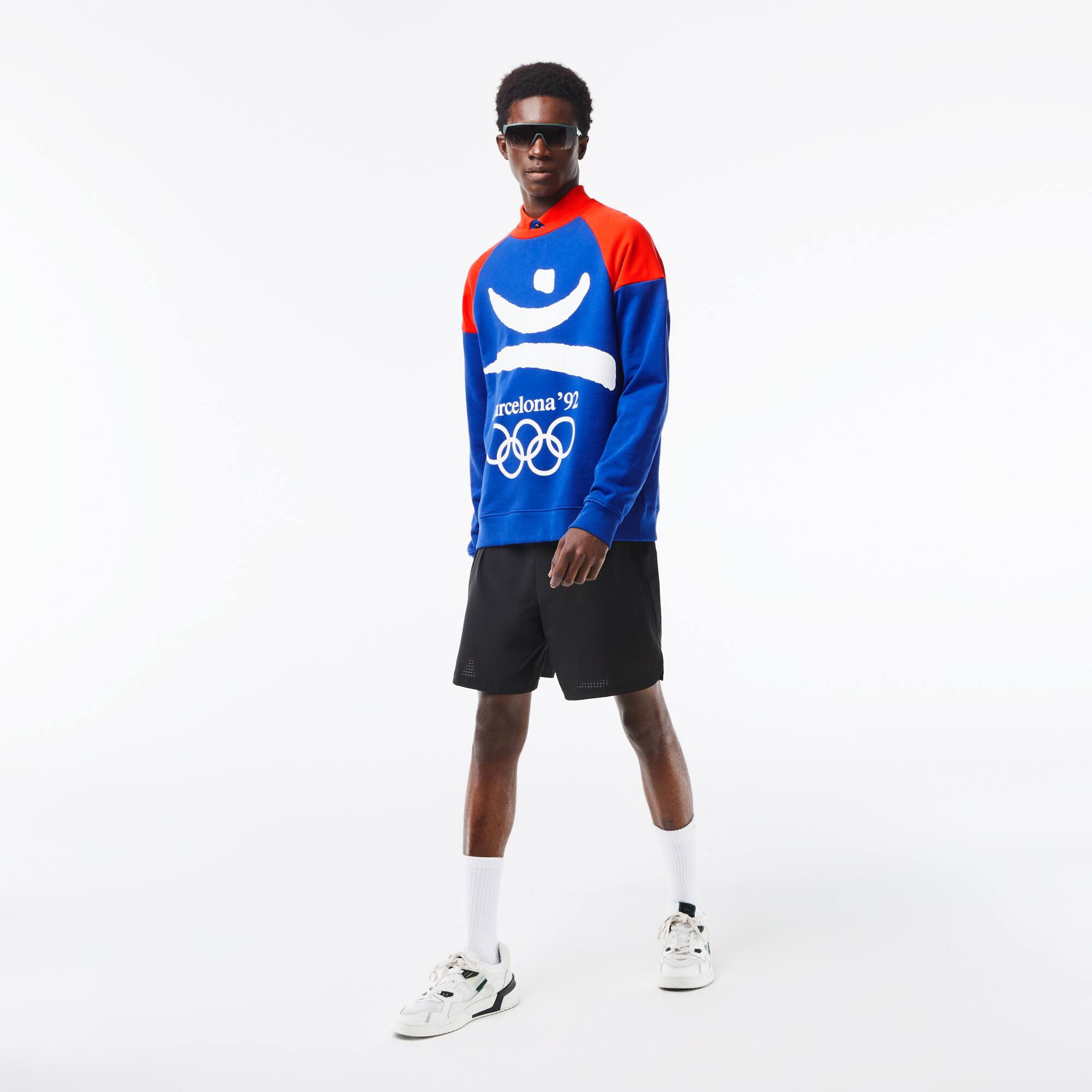 Unisex Barcelona Olympic Heritage Sweatshirt Sweatshirts - Blau - Lacoste - Unisex