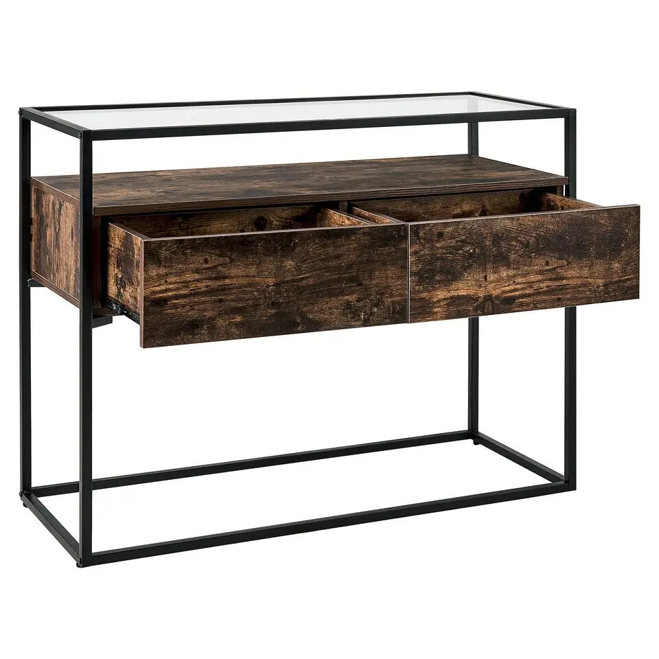 MAUK - Consoletafel - Zwart - MDF
