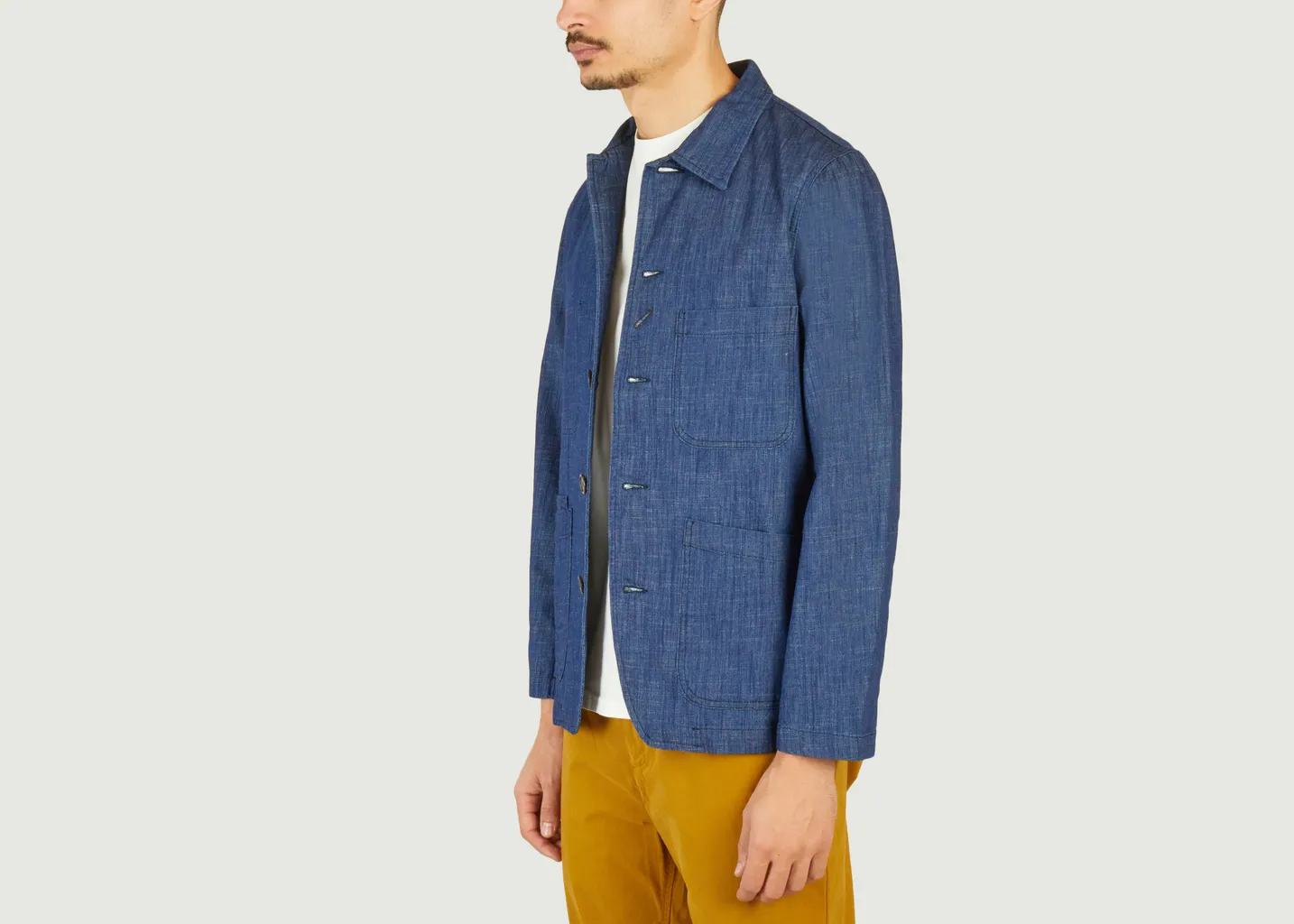 Veste style workwear en denim léger Bakers C Universal Works