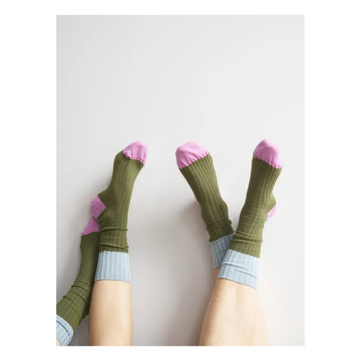 La cerise sur le gâteau Chaussette Yvette | Olive