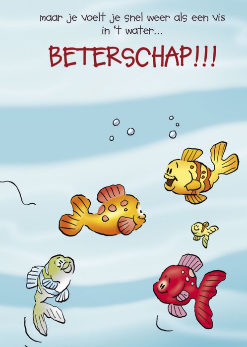 Doodles | Beterschapskaart | Ziek zijn is niet leuk   foto