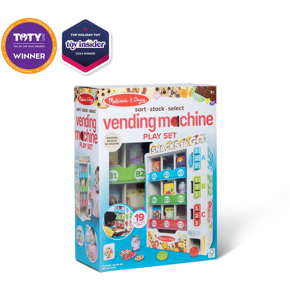 Køb Melissa & Doug Multifarvet Legesæt - Salgsautomat: Snacks To Go