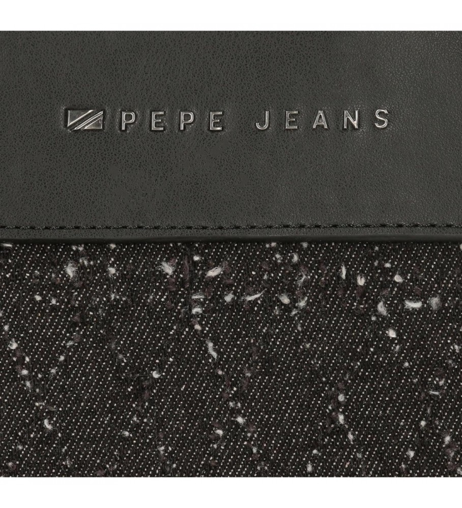 Carteira Pepe Jeans com carteira removível Pepe Jeans Daila preta