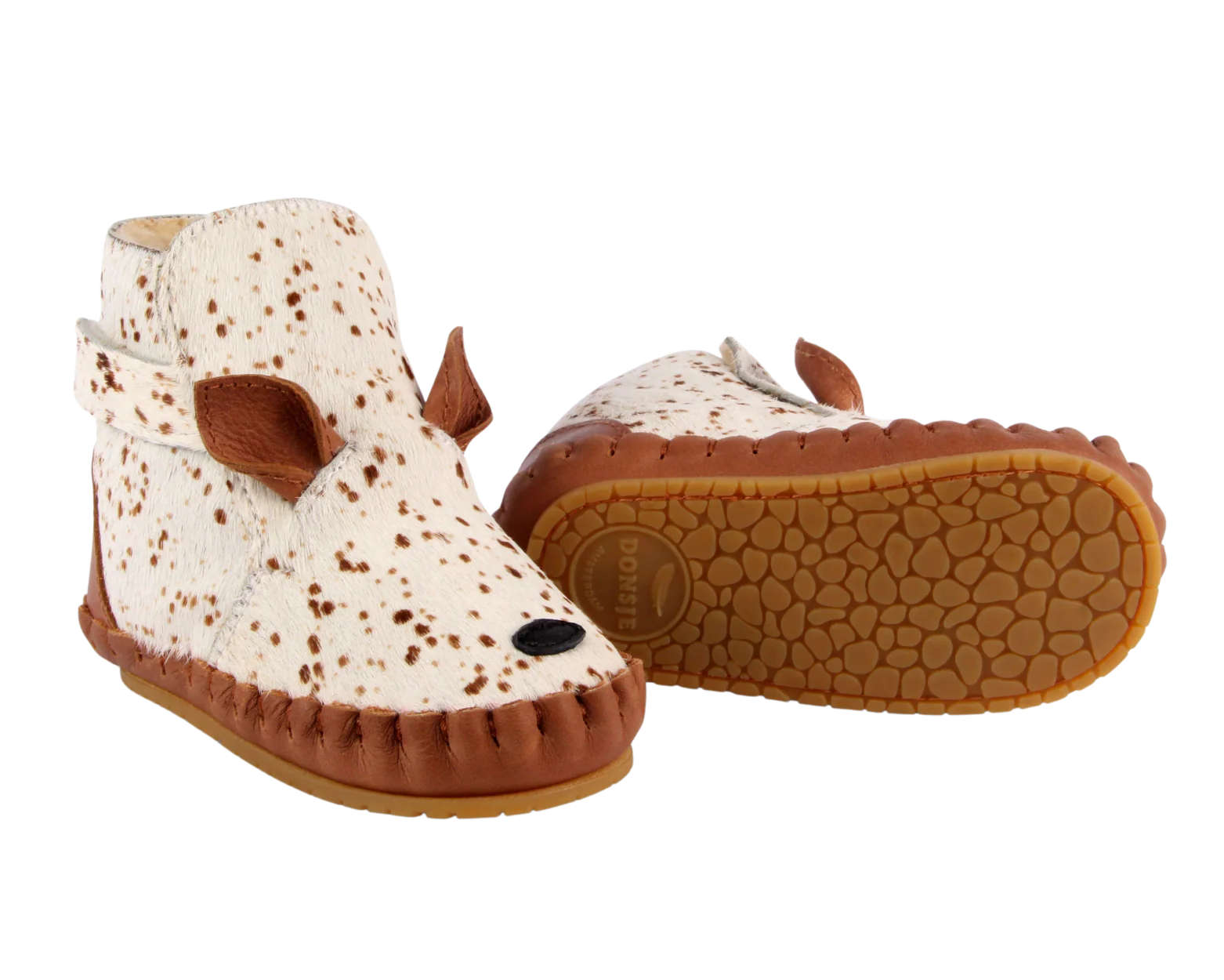 Kapi Exclusive Booties | Bambi | Bambi Spotted Cow Hair