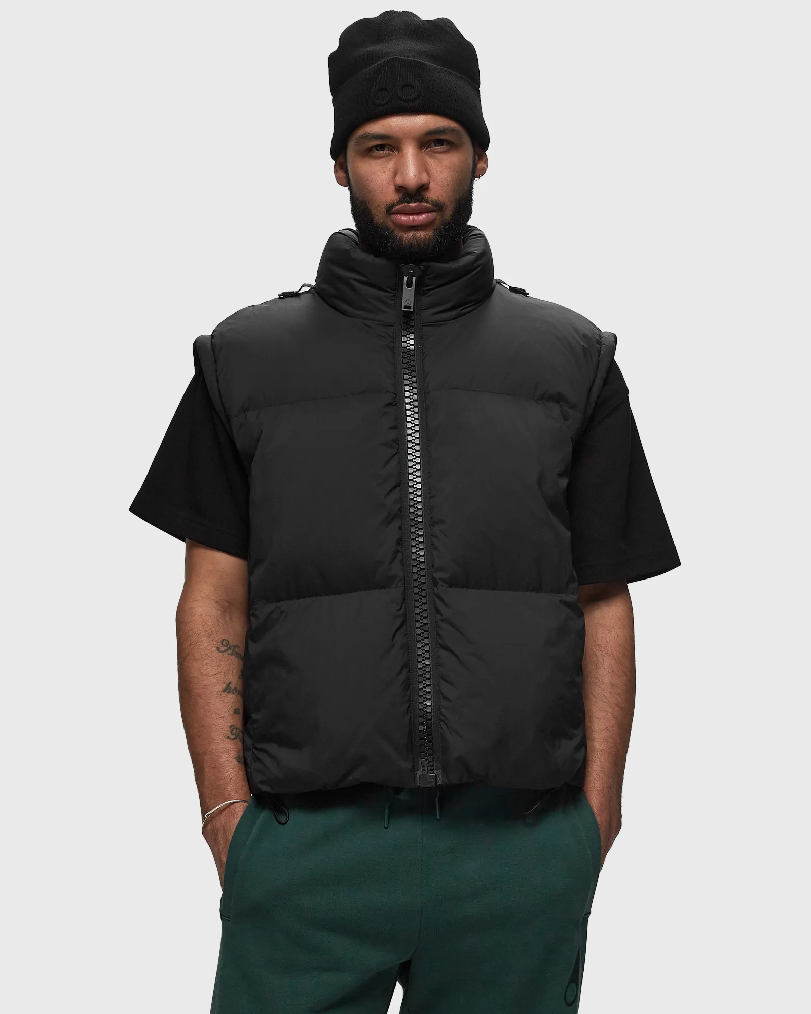 Moose Knuckles X PLEASURES CROPPED PUFFER