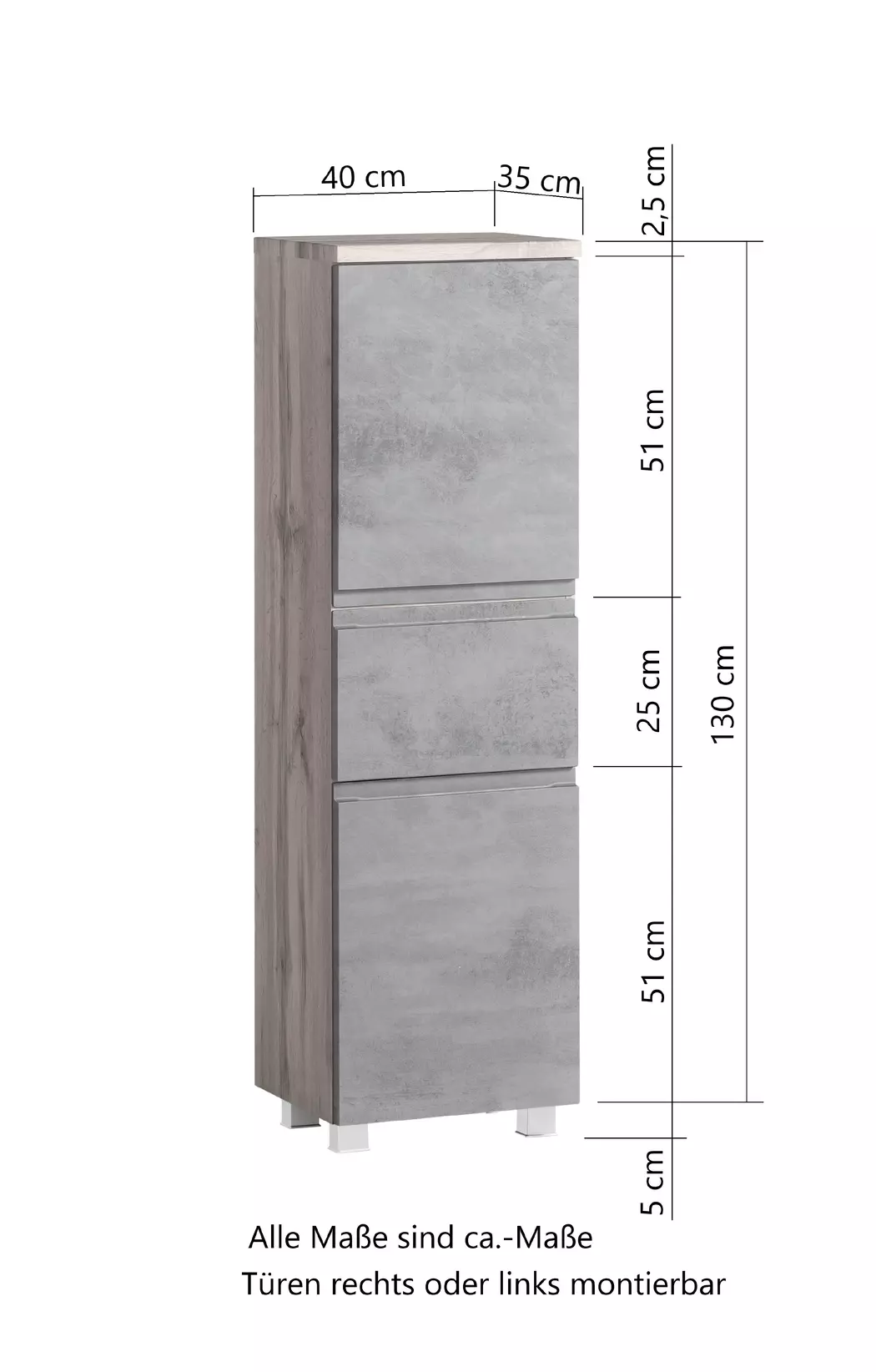 Midischrank Monza