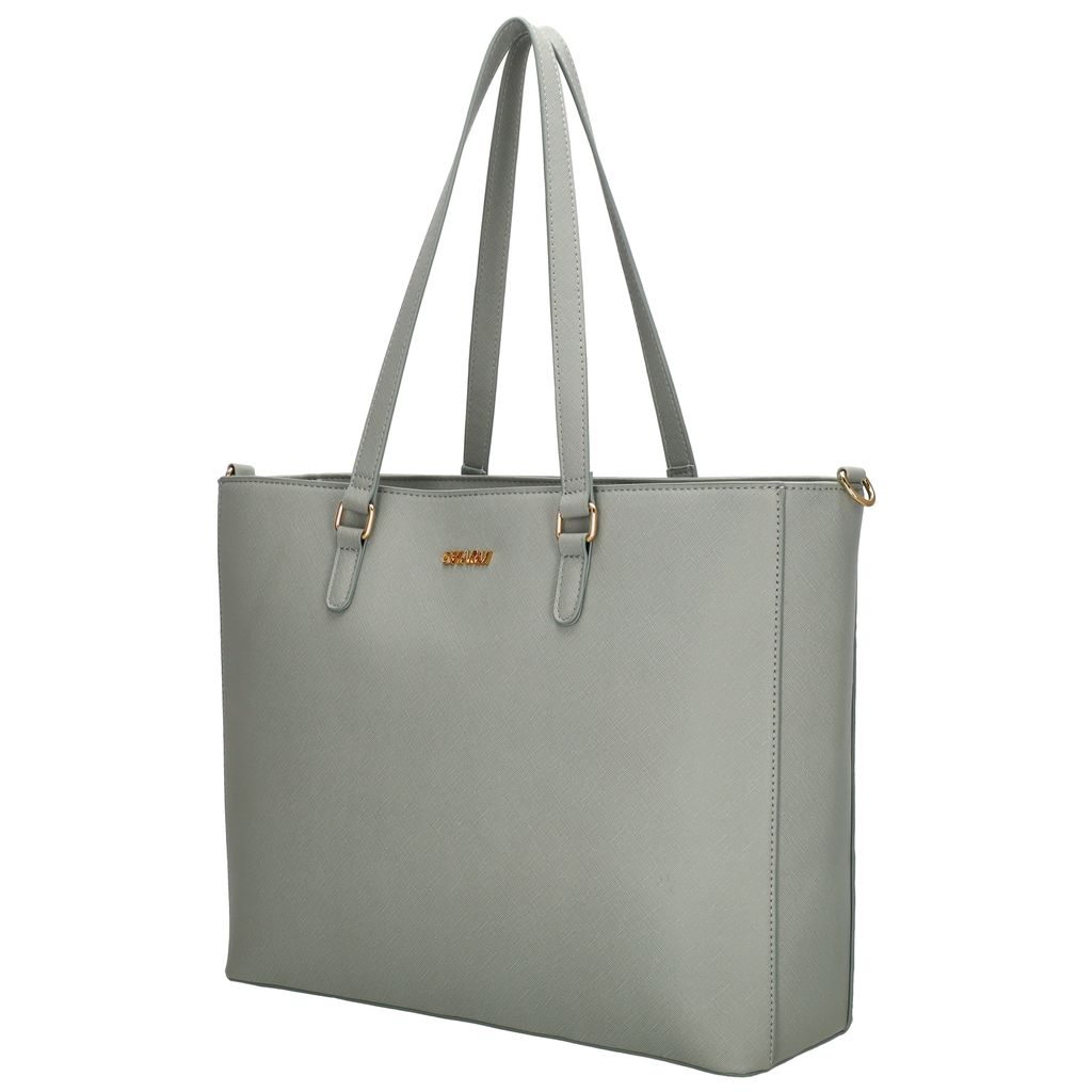 Charm London Birmingham Shopper 15,6 Inch Lichtgrijs