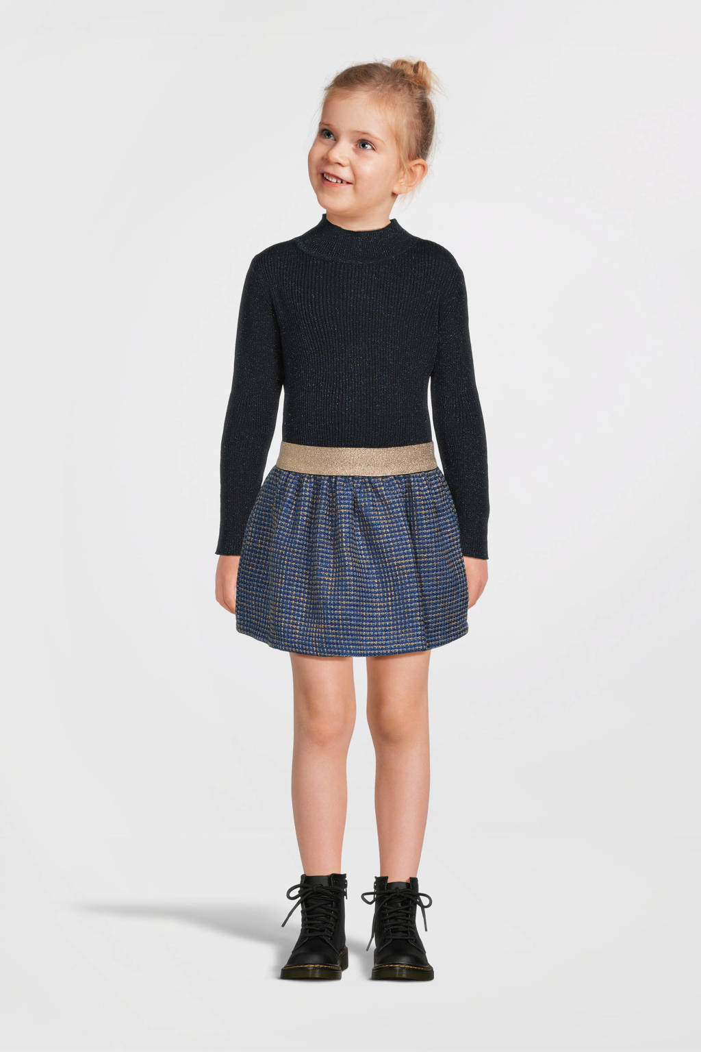 Moodstreet a-lijn rok blauw