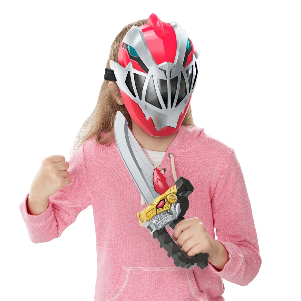 Power Rangers Dino Fury Maske und Dino Dolch