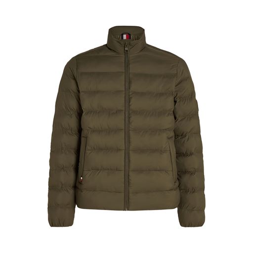 Tommy Hilfiger Mid Weight Stand Collar Jakke, Army Green, 3XL