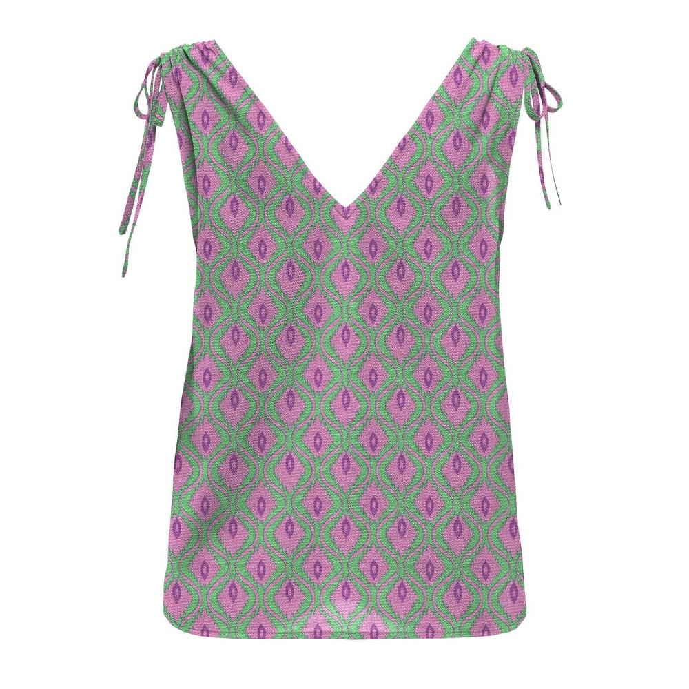 Only Top Vert Femme Only Ruching