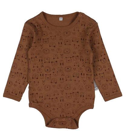 Pippi Baby Bodyer l/æ - 4-pak - Blåe Mirage