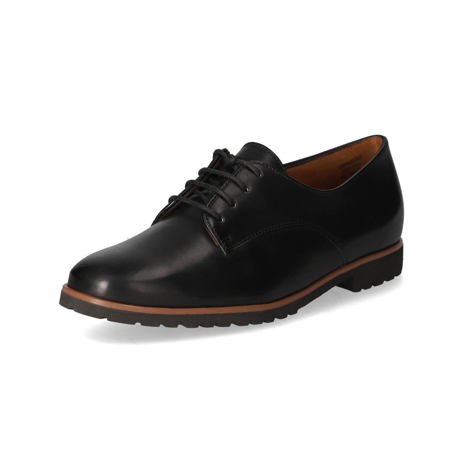 Paul Green Schnürschuhe - schwarz