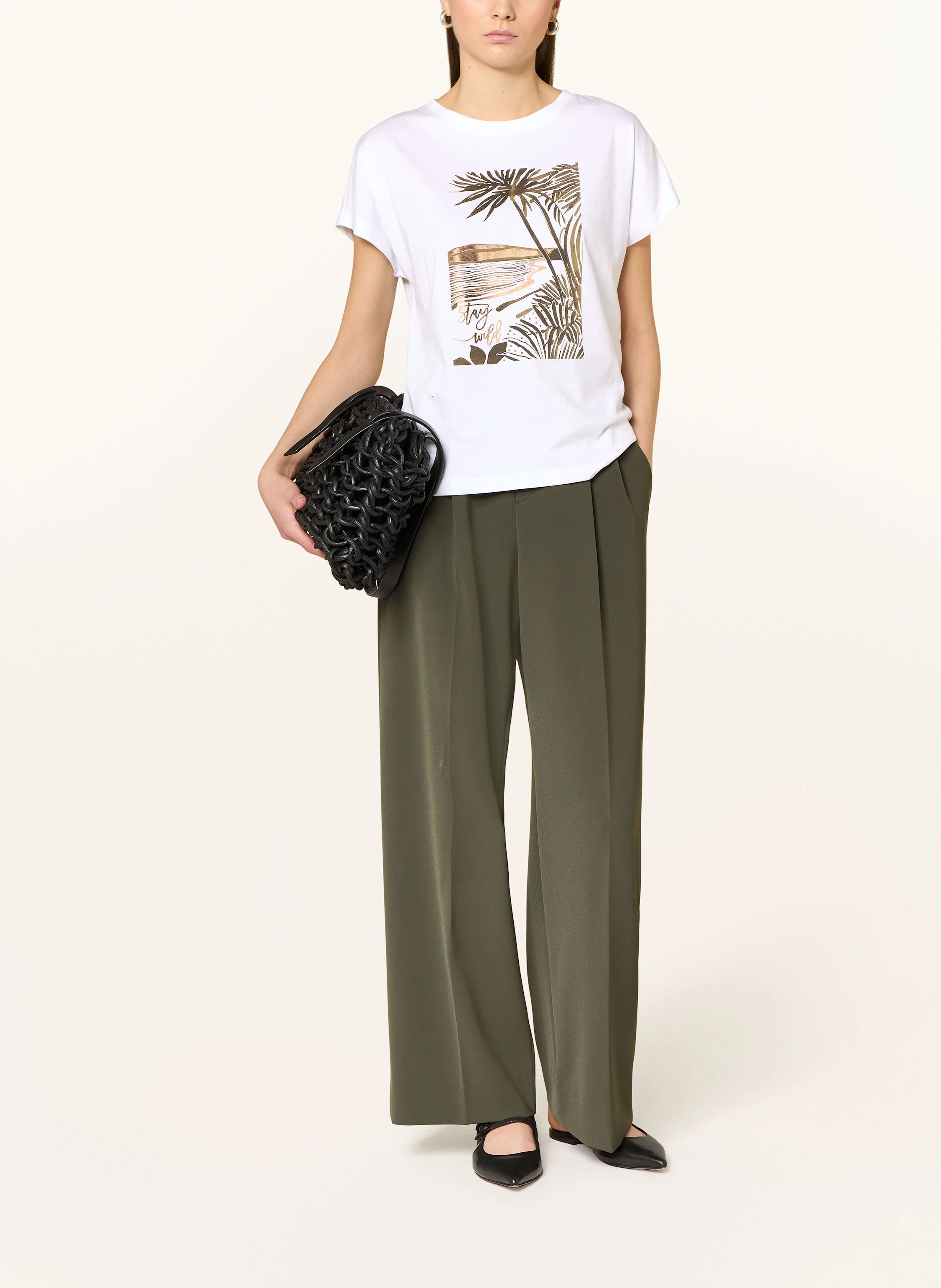 darling harbour T-Shirt mit Schmucksteinen