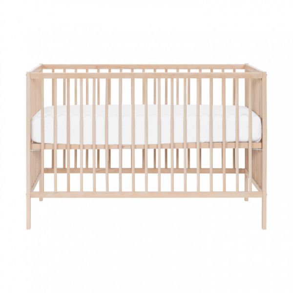 Europe Baby Sterre / Raw Babykamer Wit | Bed 60 x 120 cm   Commode