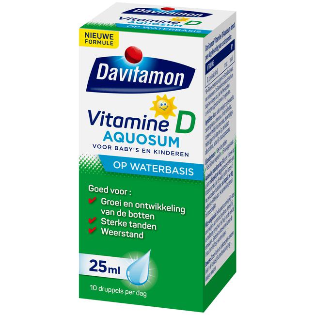 Davitamon Aquosum Vitamine D Druppels