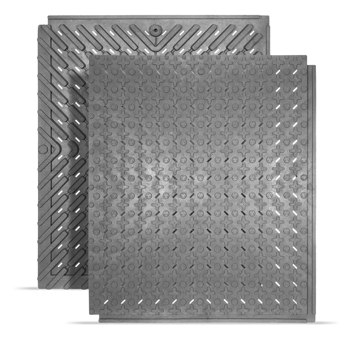 FG kunststofmatten, rijbakmatten »gesleufd« 20kg x 45 pallet 900kg pallet