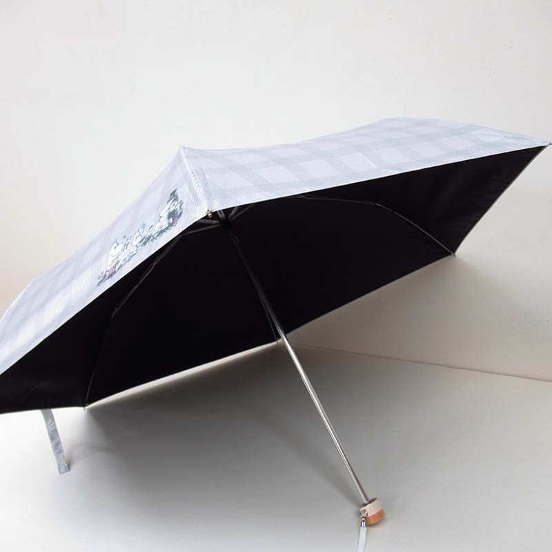 TANBAYA - MOOMIN Compact Umbrella (Check)