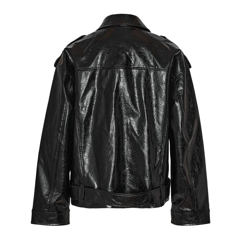 Noisy May Veste Similicuir Noir Femme Noisy May Paulina Biker