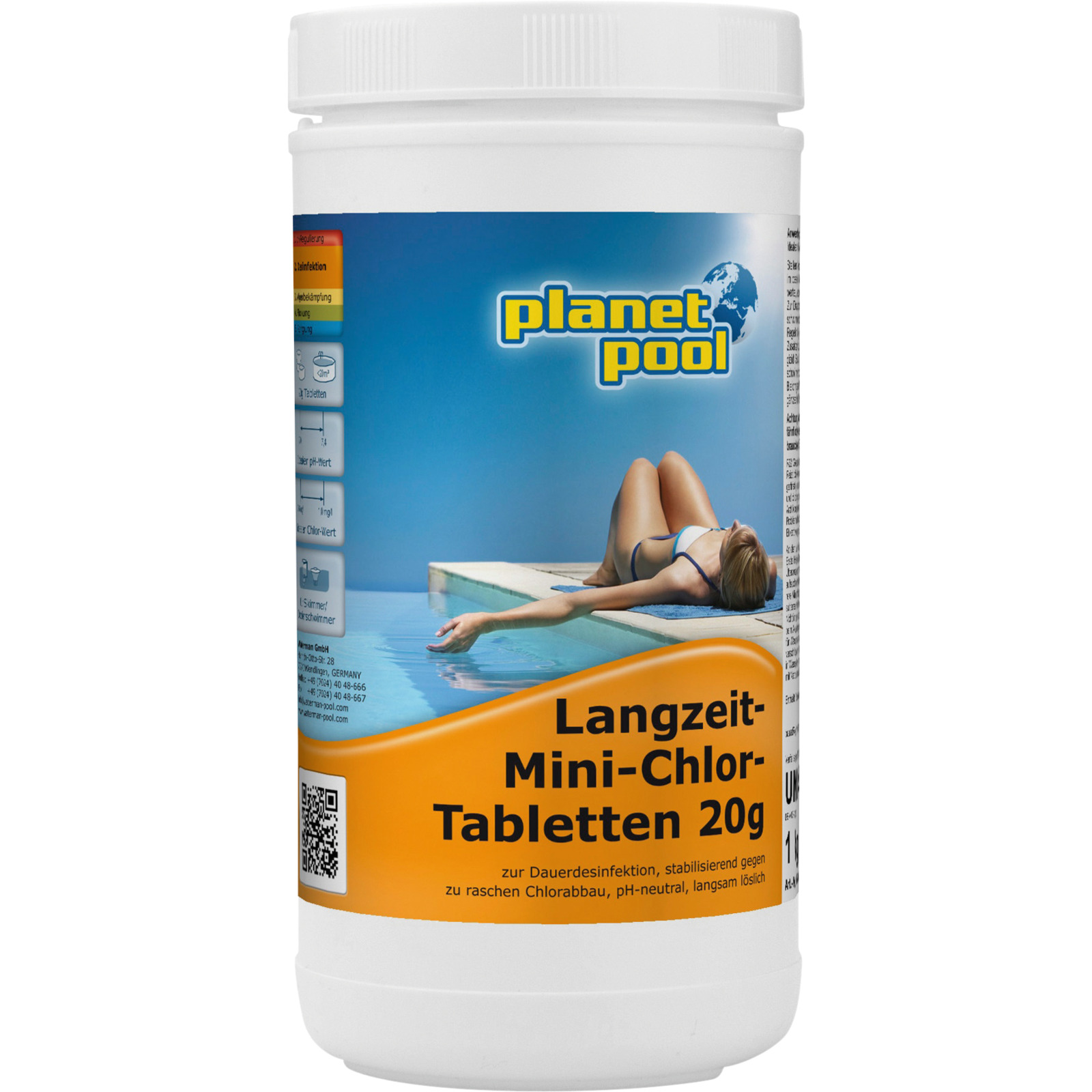 Planet Pool Langzeit-Chlor-Tabletten 20g