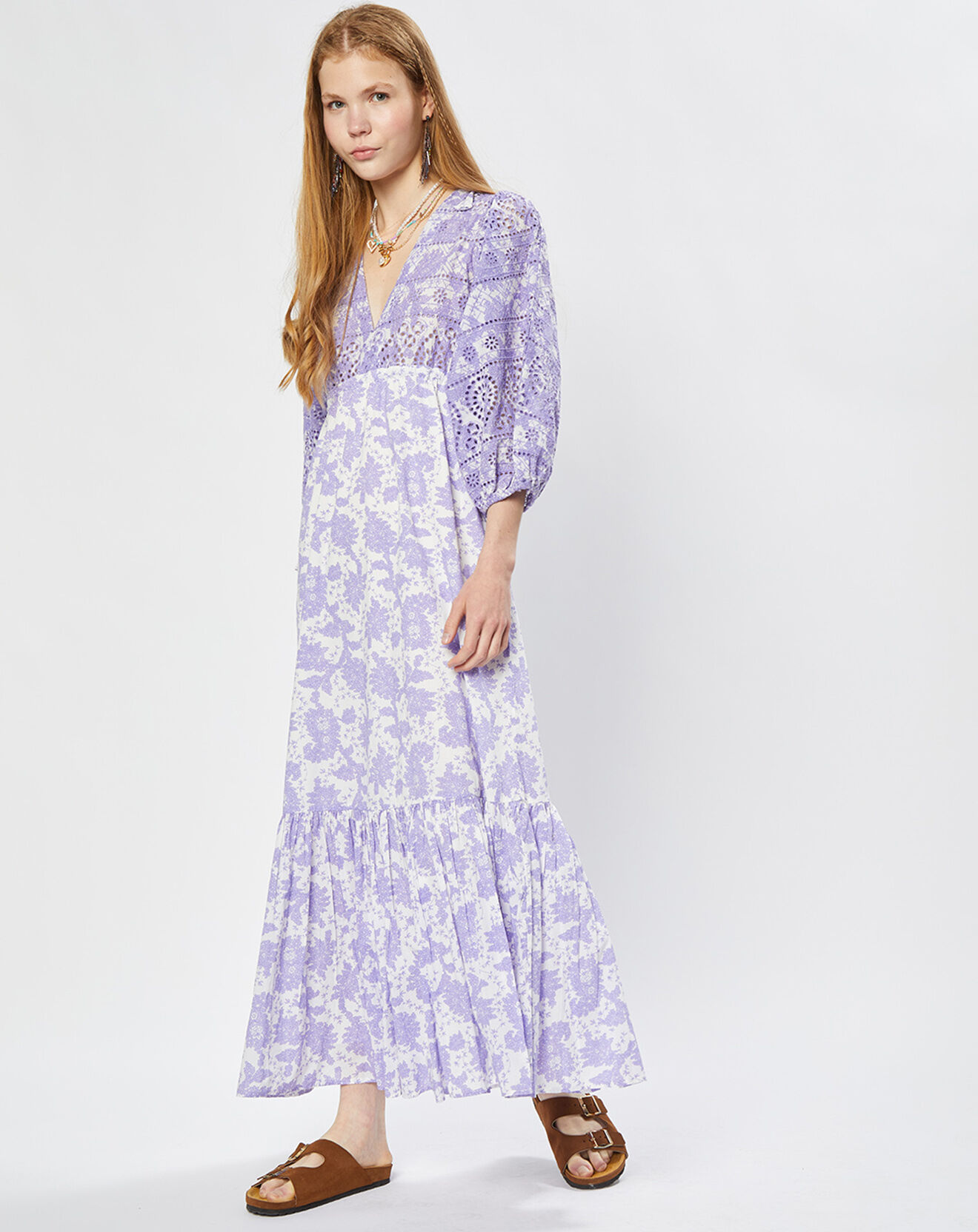 Stella Forest Robe dos nu Brigitte mauve
