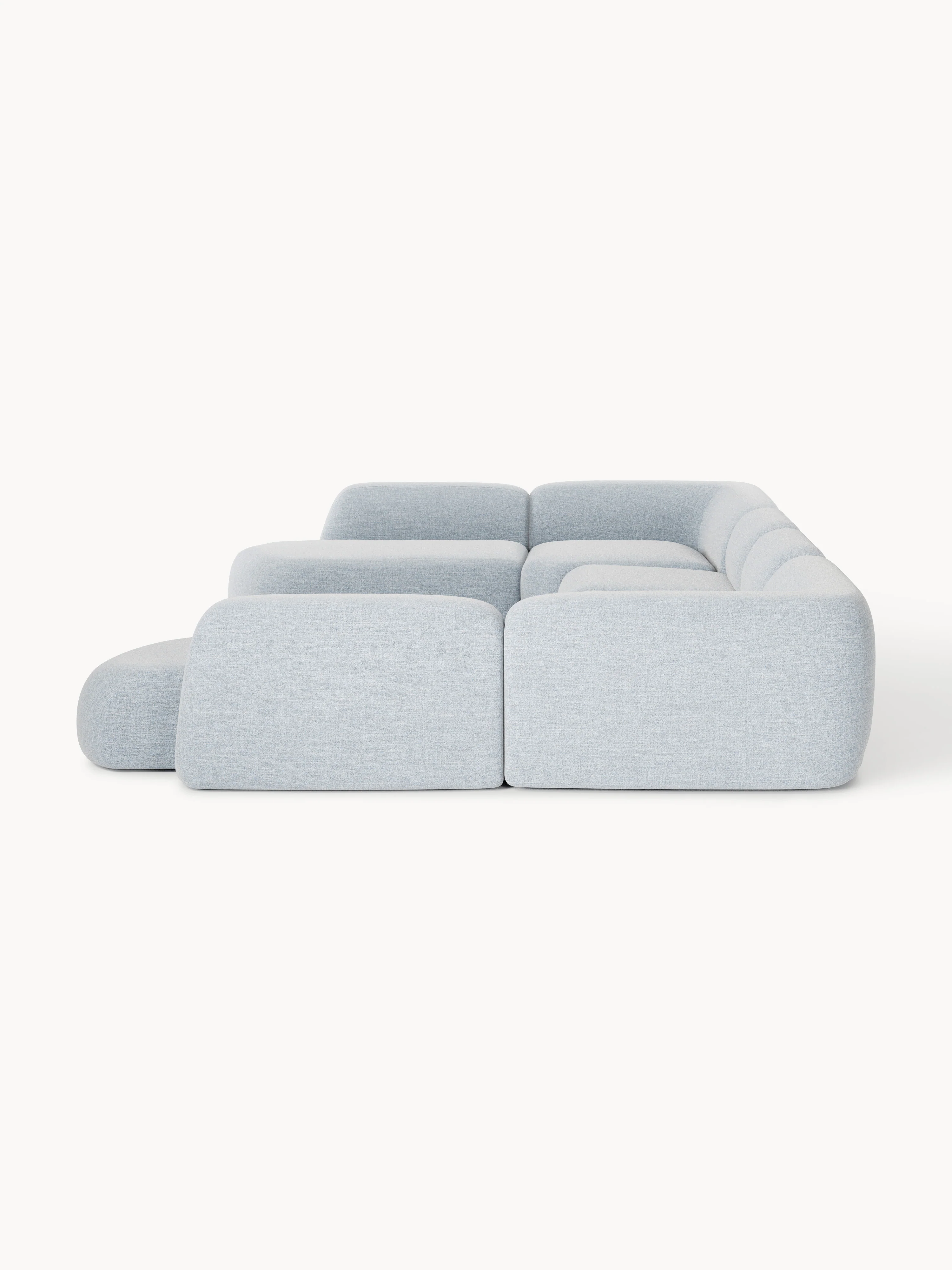 Modulaire bouclé XL bank Wolke
