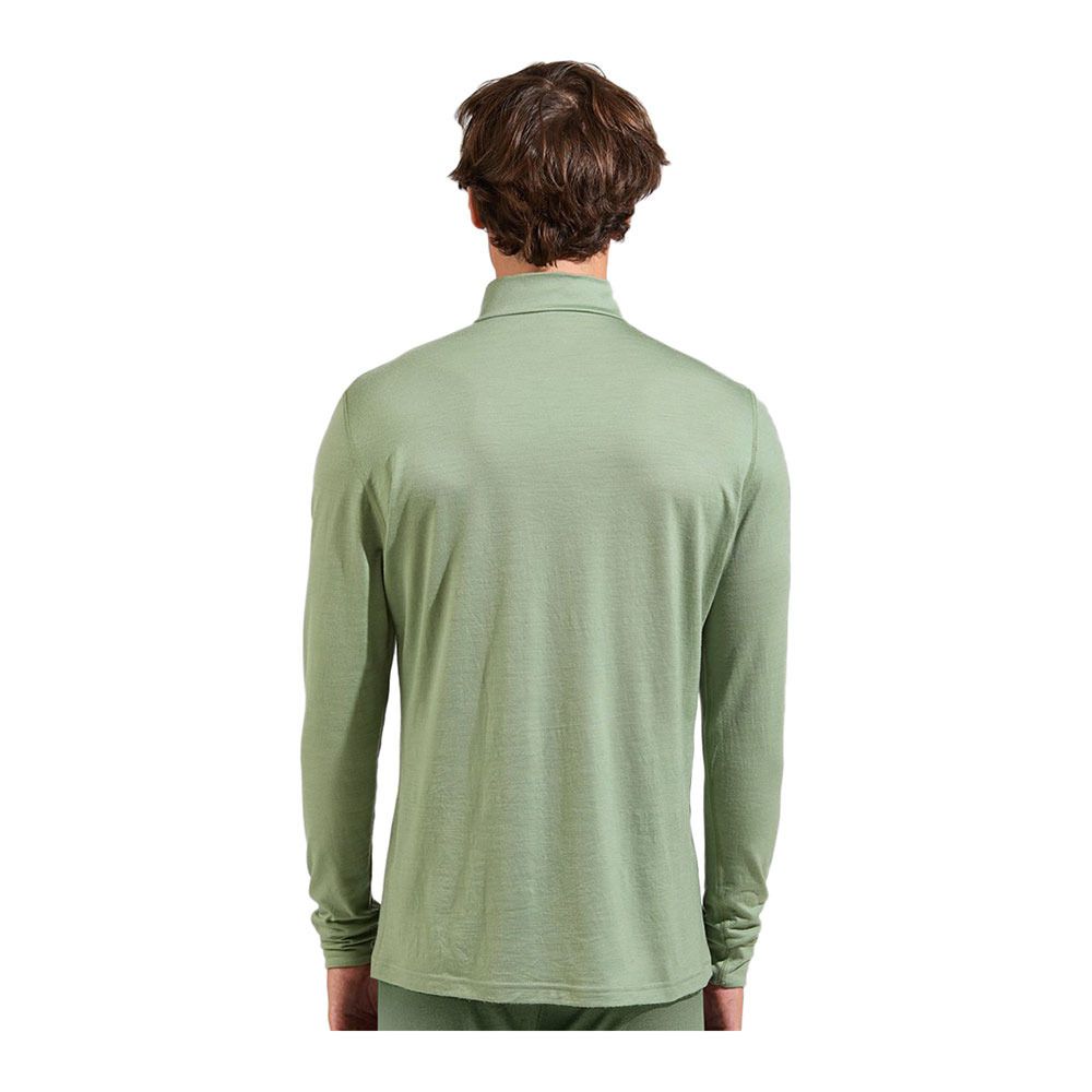 Odlo MERINO 200 - Sous-couche Homme matte green