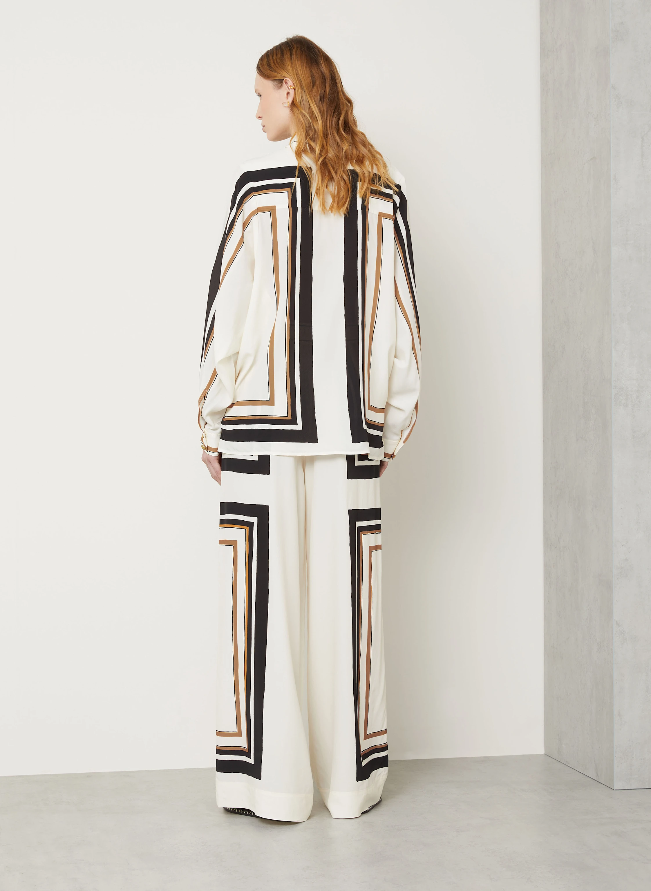ZIMMERMANN Oversized-Hemdbluse mit Seide