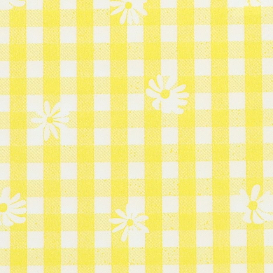 Lot de 18 serviettes pâquerettes vichy jaune Surprise Partie !