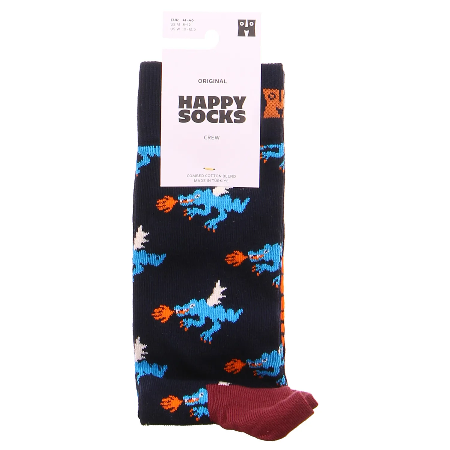 HAPPY SOCKS Freizeitsocken Dunkelblau Textil