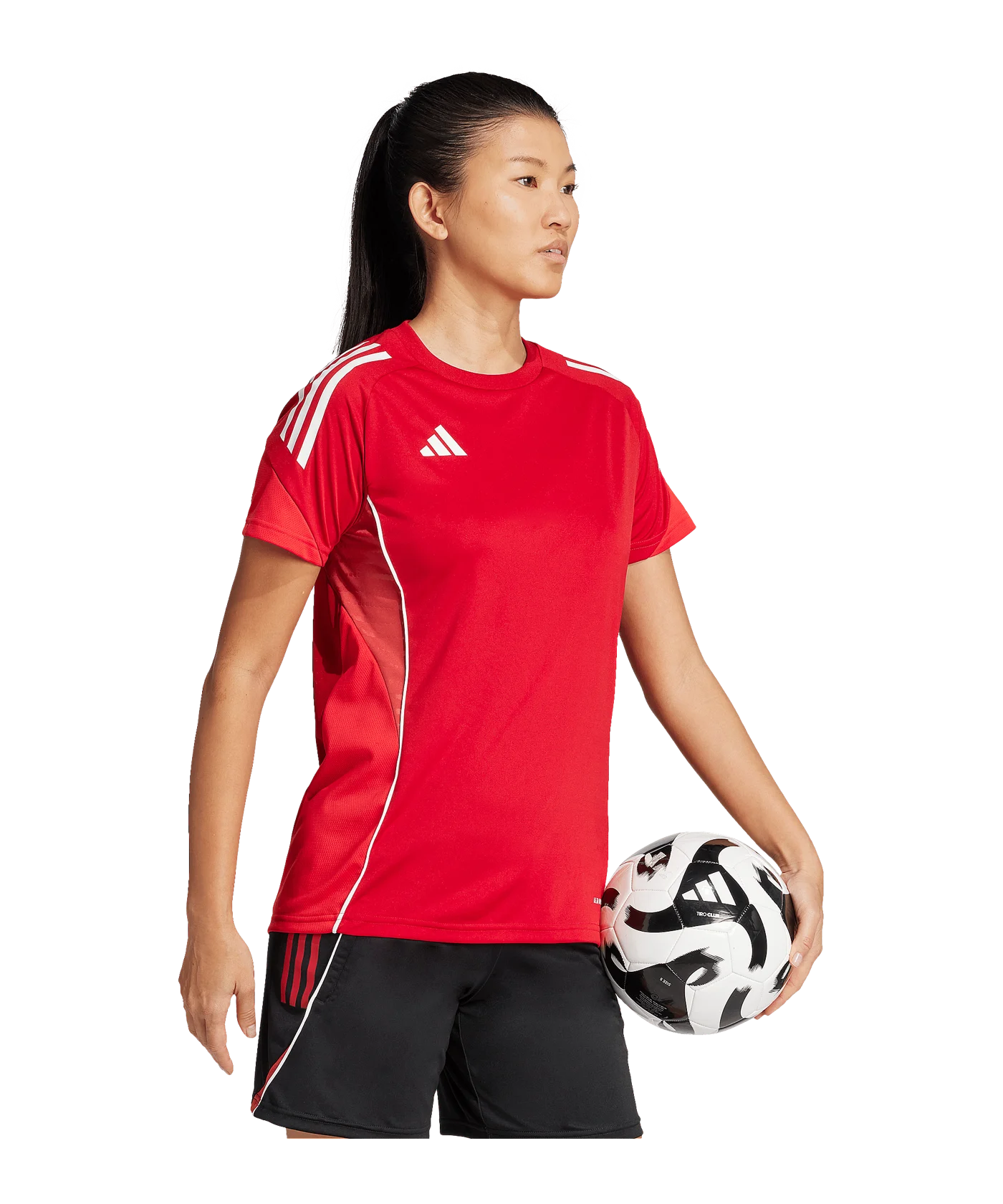 adidas Tiro 25 Competition Trainingsshirt Damen Rot