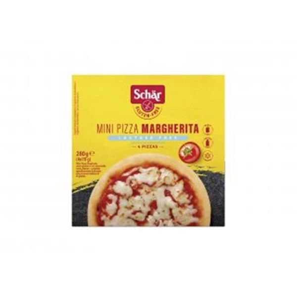 Minipizza Margherita Congelada Sem Glúten E Sem Lactose