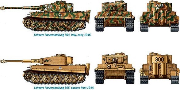 Italeri - Vi Tiger I Tanl Byggesæt - 1:72 - 7505
