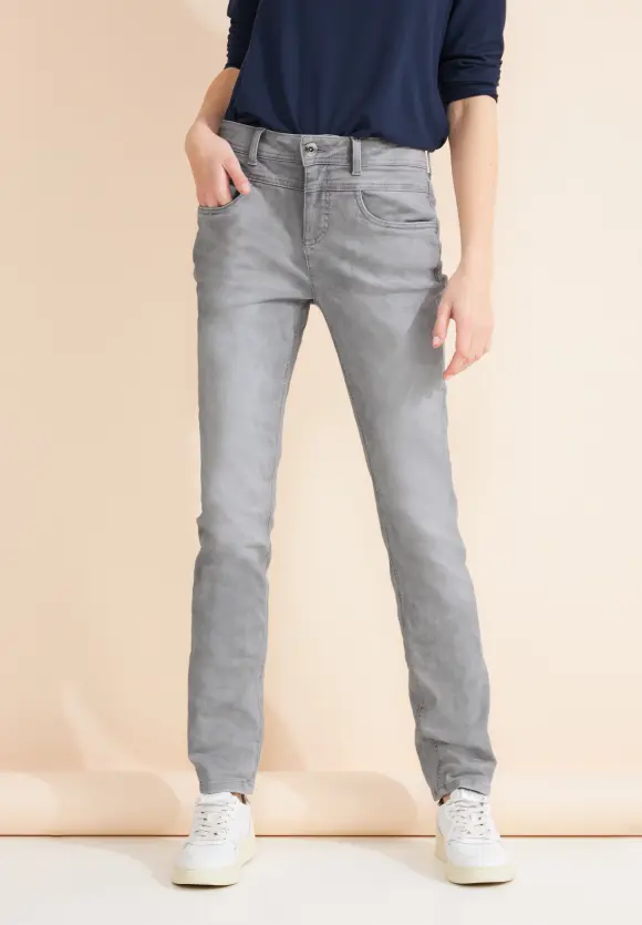 Casual Fit Jeans - light grey random wash