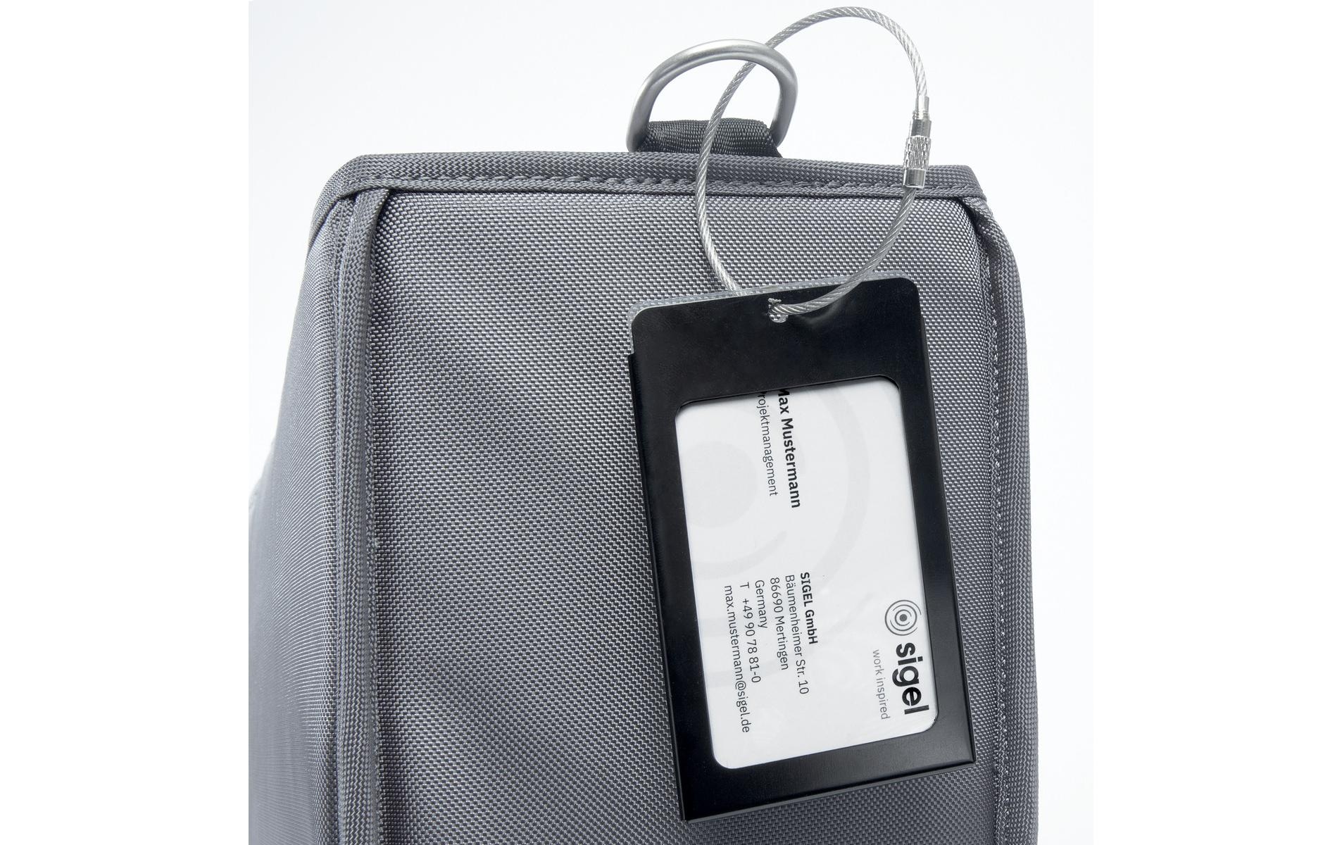 Sigel Laptoptasche »Desk Sharing Bag Premium M 14« Einsteckfächer innen