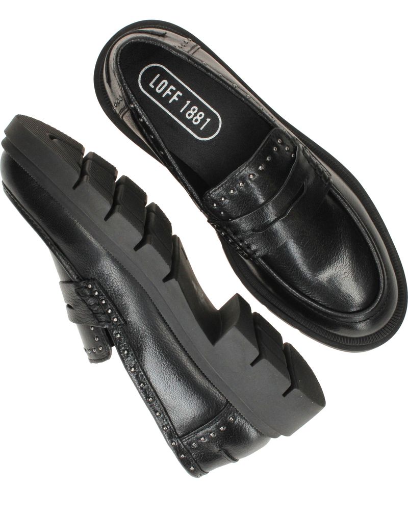 LOFF 1881 Loafers Zwart Dames