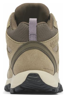 Chaussures de Randonnée Imperméable Columbia Redmond III Mid Beige Femme