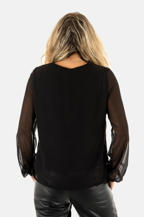 chemisier only luna black