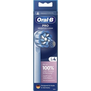 Oral-B Aufsteckbürsten Sensitive Clean Pro, 4 Stück