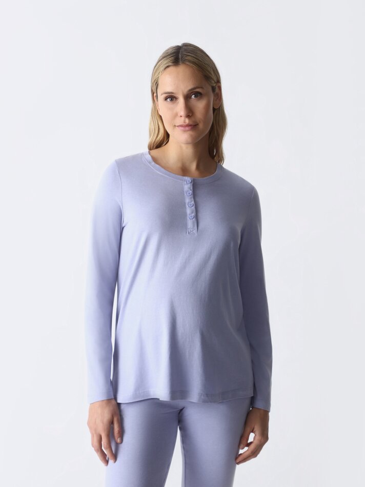 Conjunto de pijama de maternidade - Lilás