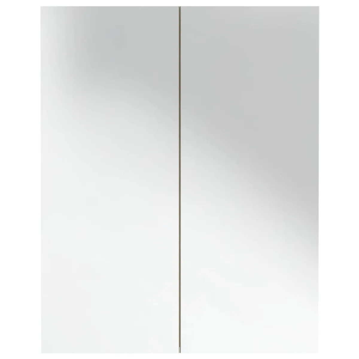 VidaXL Armoire à miroir - Blanc et Chêne