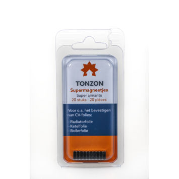 Tonzon supermagneetjes voor radiatorfolie 20 stuks