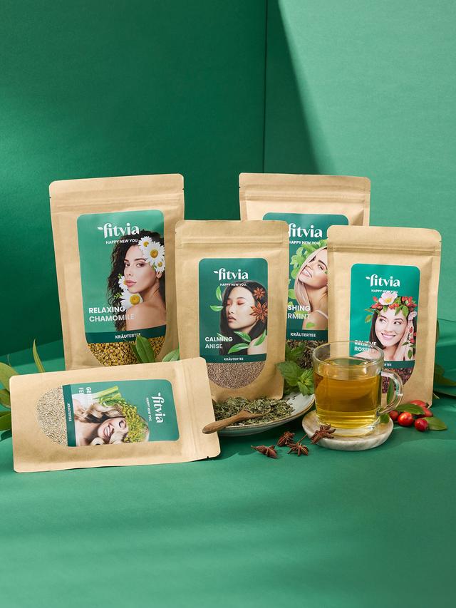 Kräutertee Pfefferminze, lose, 100 g