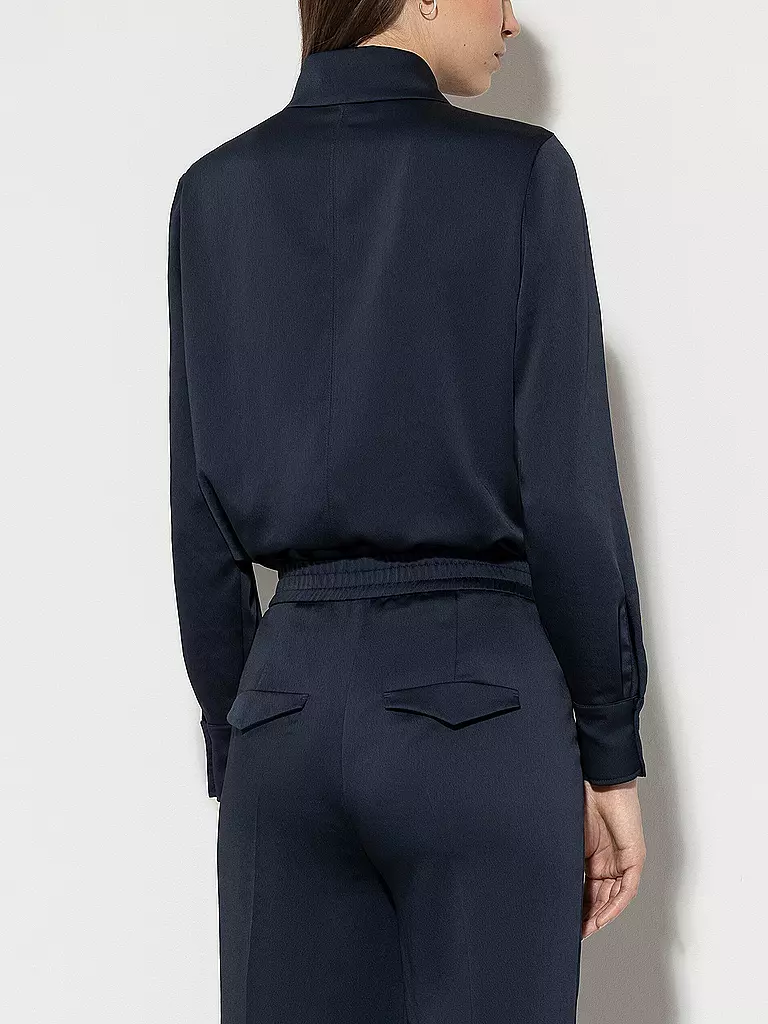 LUISA CERANO Bluse dunkelblau