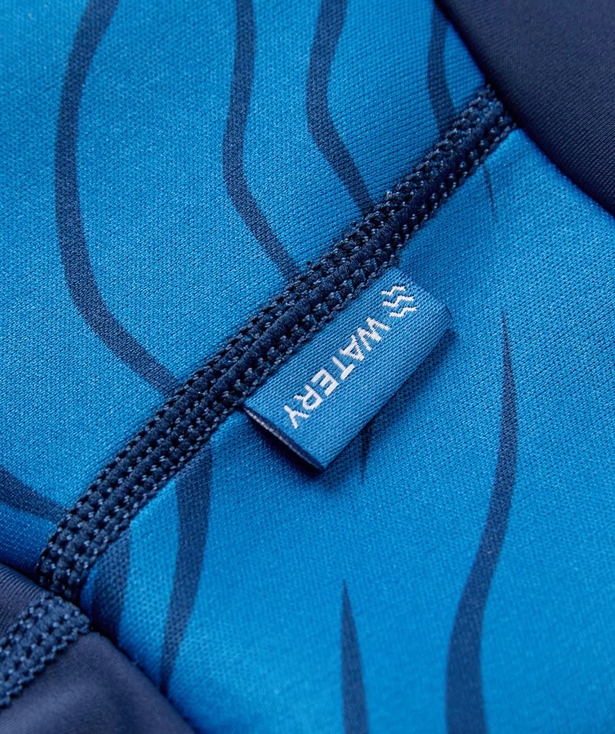 Watery blebadebukser til børn - Neoprene Swim Nappy - Fjord Blue