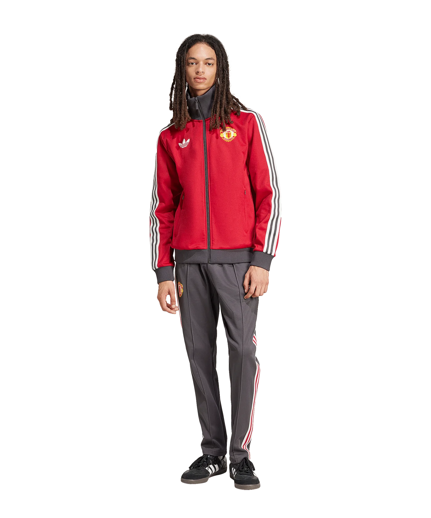 adidas Originals Manchester United Beckenbauer Sweatshirt Rot